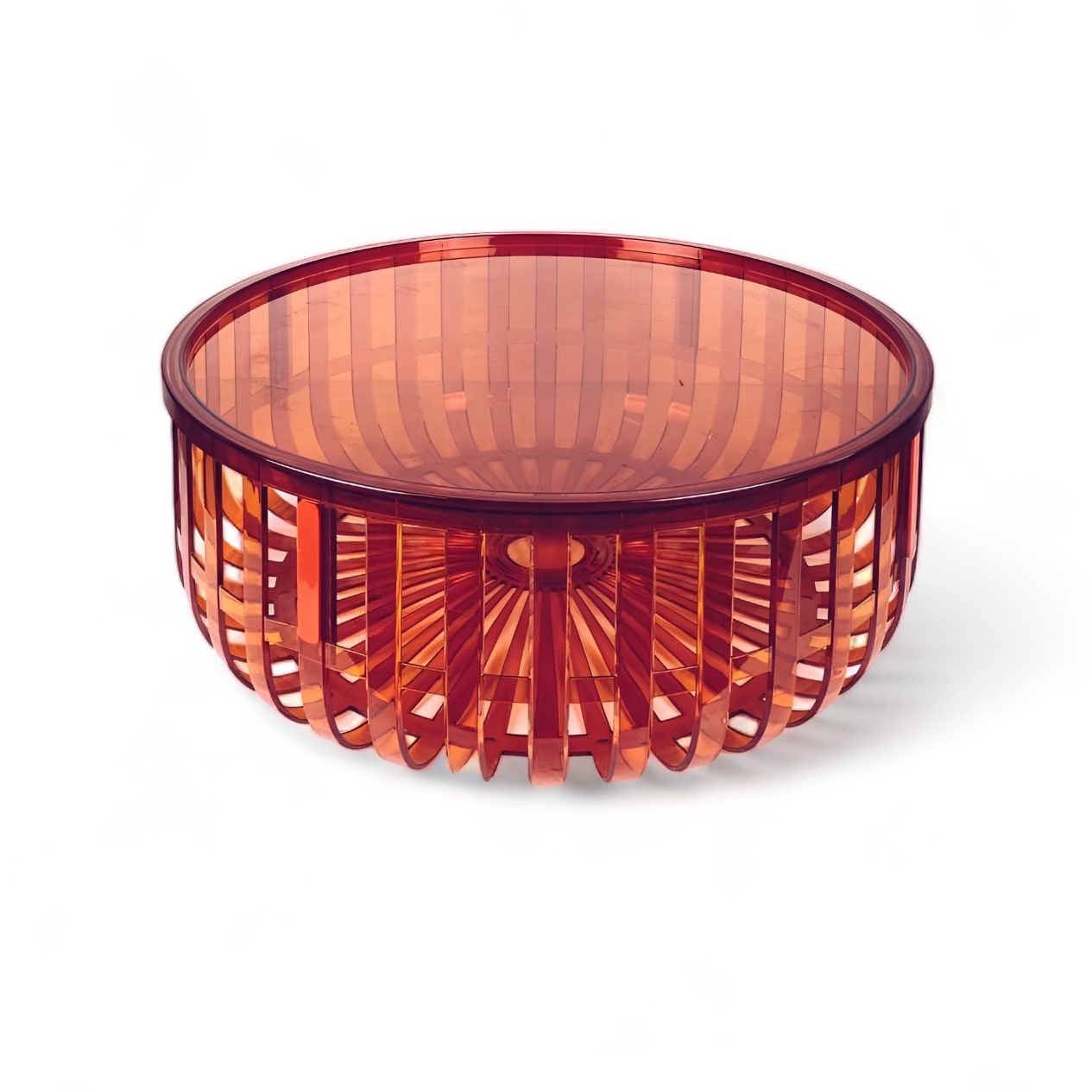 Столик-контейнер червоний пластик TB-568