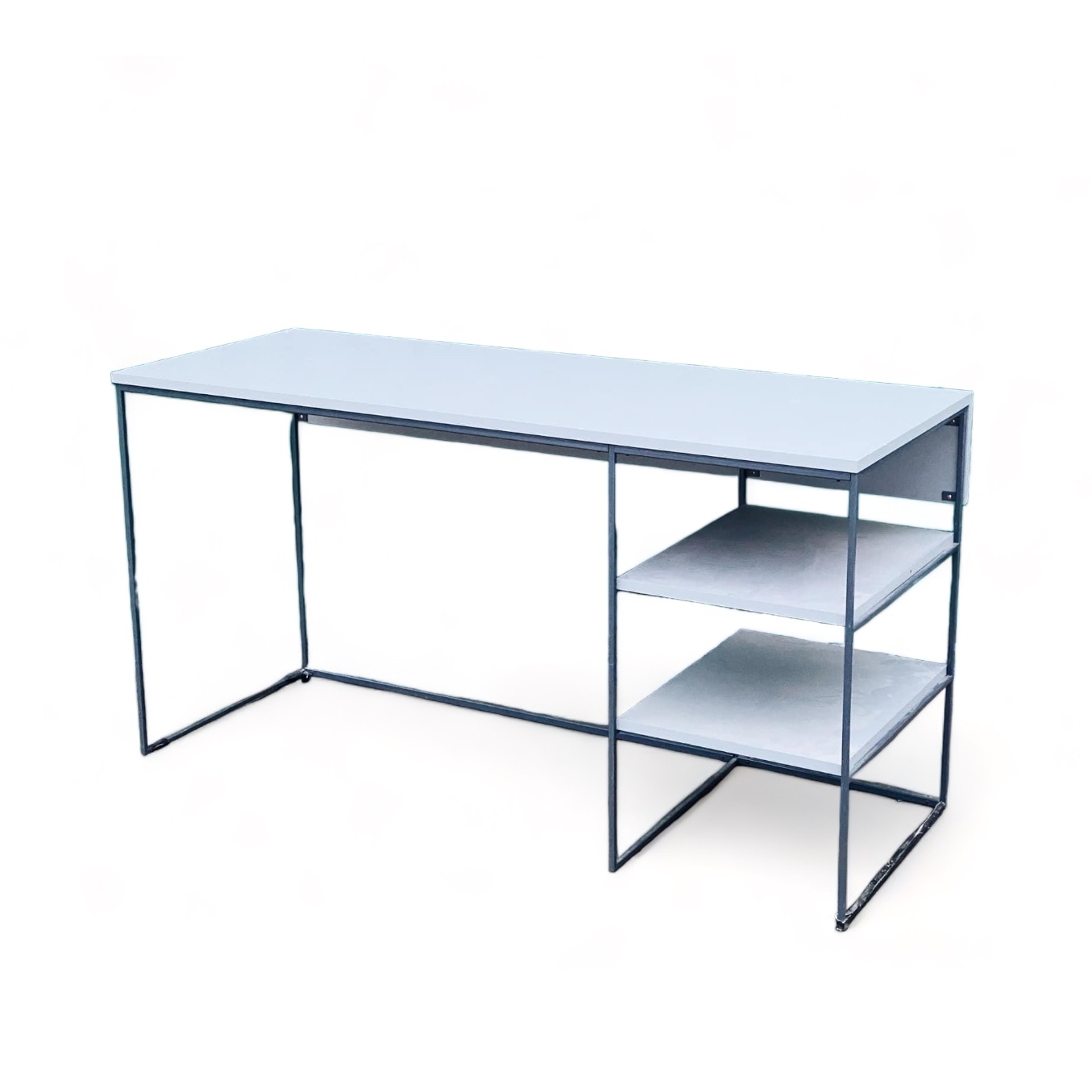 Стіл письмовий лофт сірий метал/мдф ТВ-706