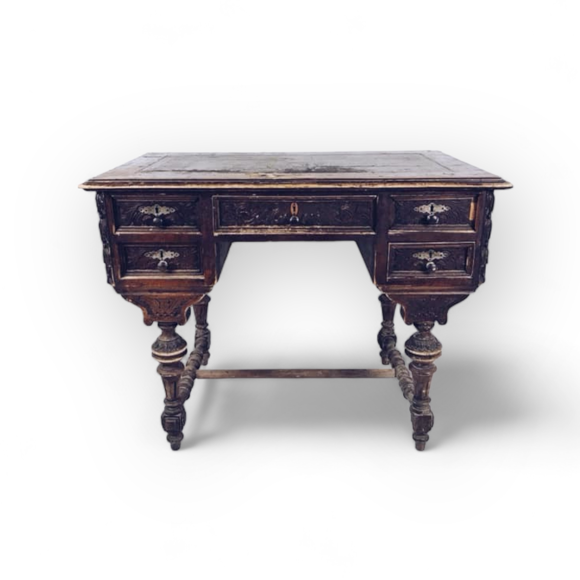 Стіл письмовий старовинний (без реставрації) ТВ-707