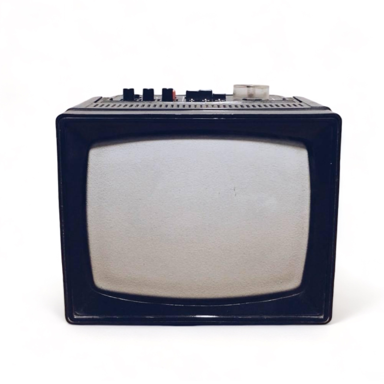 Телевізор вінтаж малий коричневий TV-005