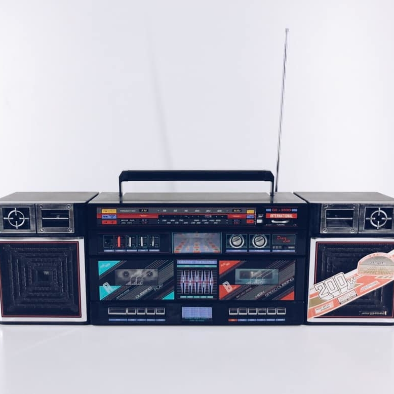 Магнітофон 2-касетний  AU-016