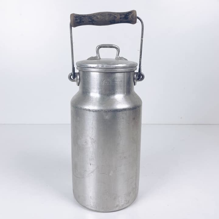 Бідончик вінтаж алюміній FK-007