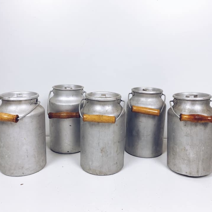 Бідон молочний малий алюміній FK-010