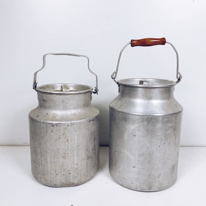 Бідон молочний малий 2 алюміній FK-006