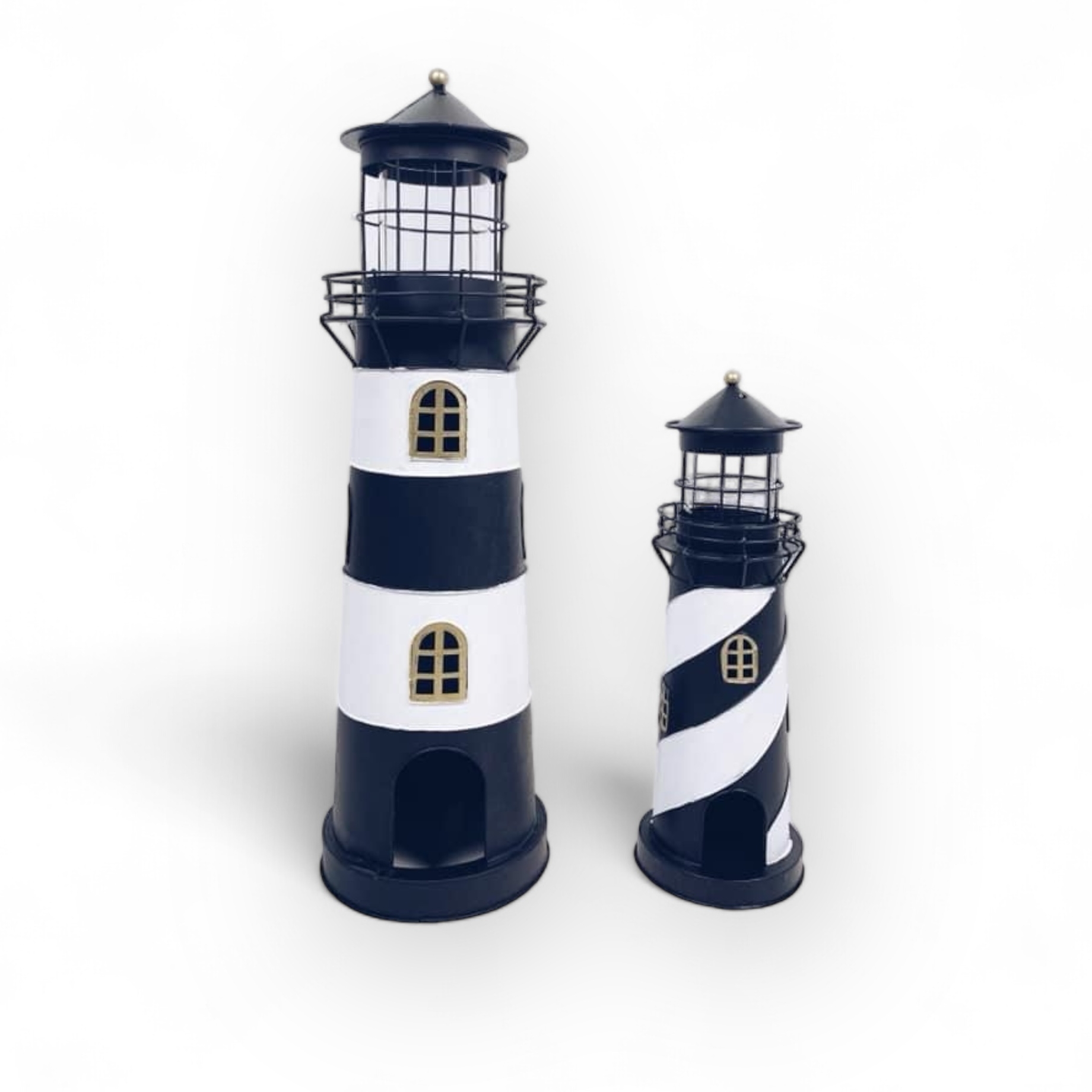 Ліхтар-маяк чорний метал CL-071