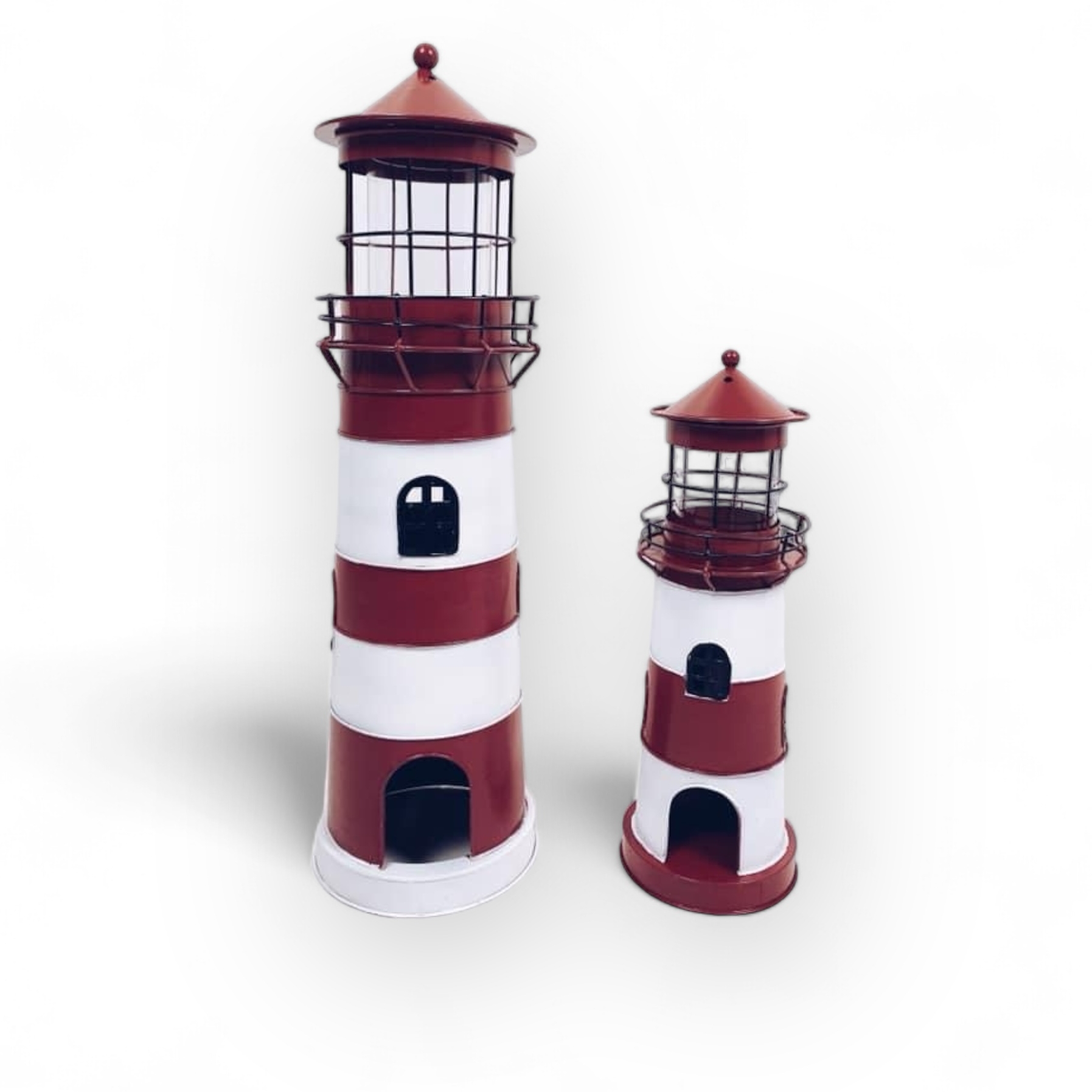 Ліхтар-маяк червоний метал CL-072
