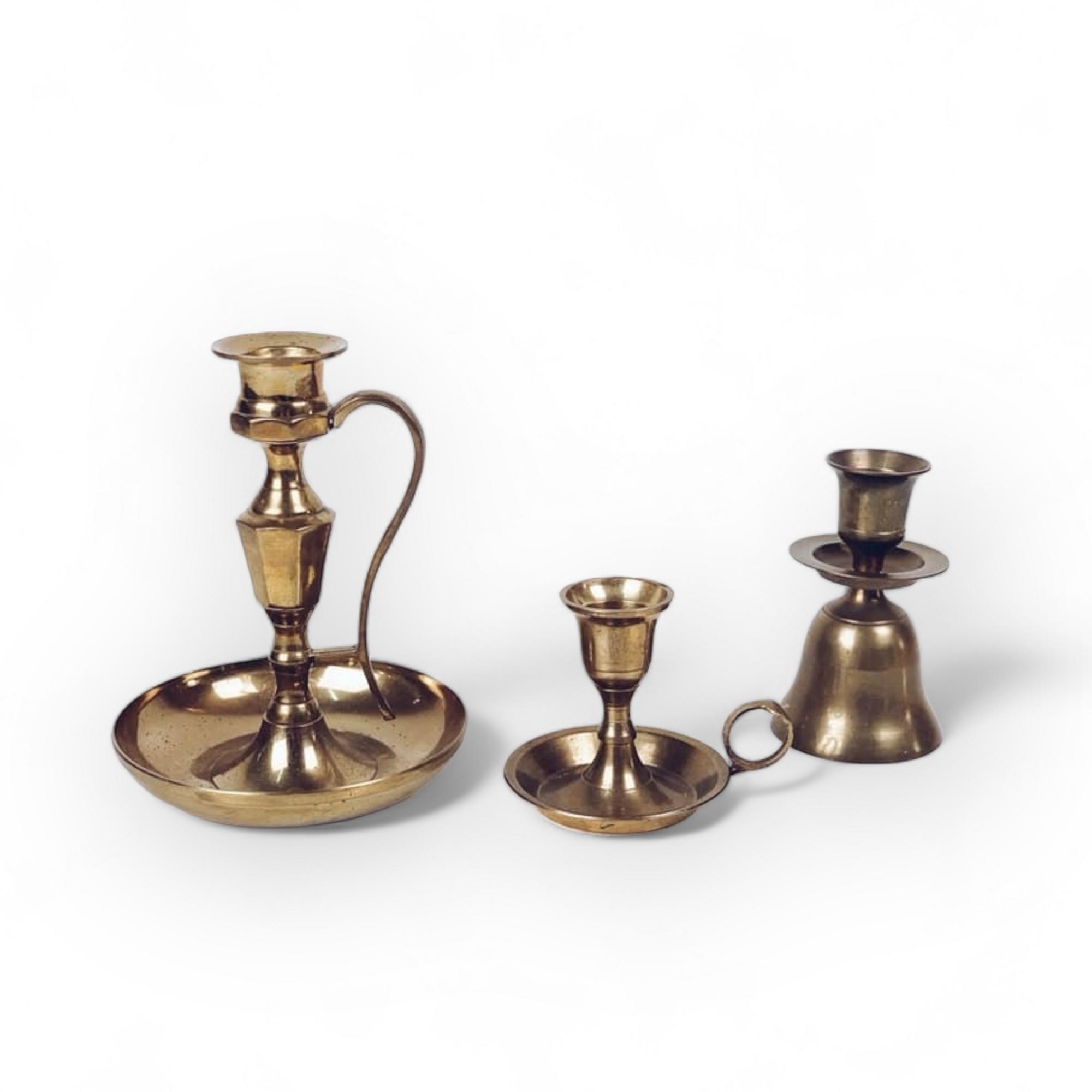 Підсвічник на 1 свічку вінтаж латунь CA-028