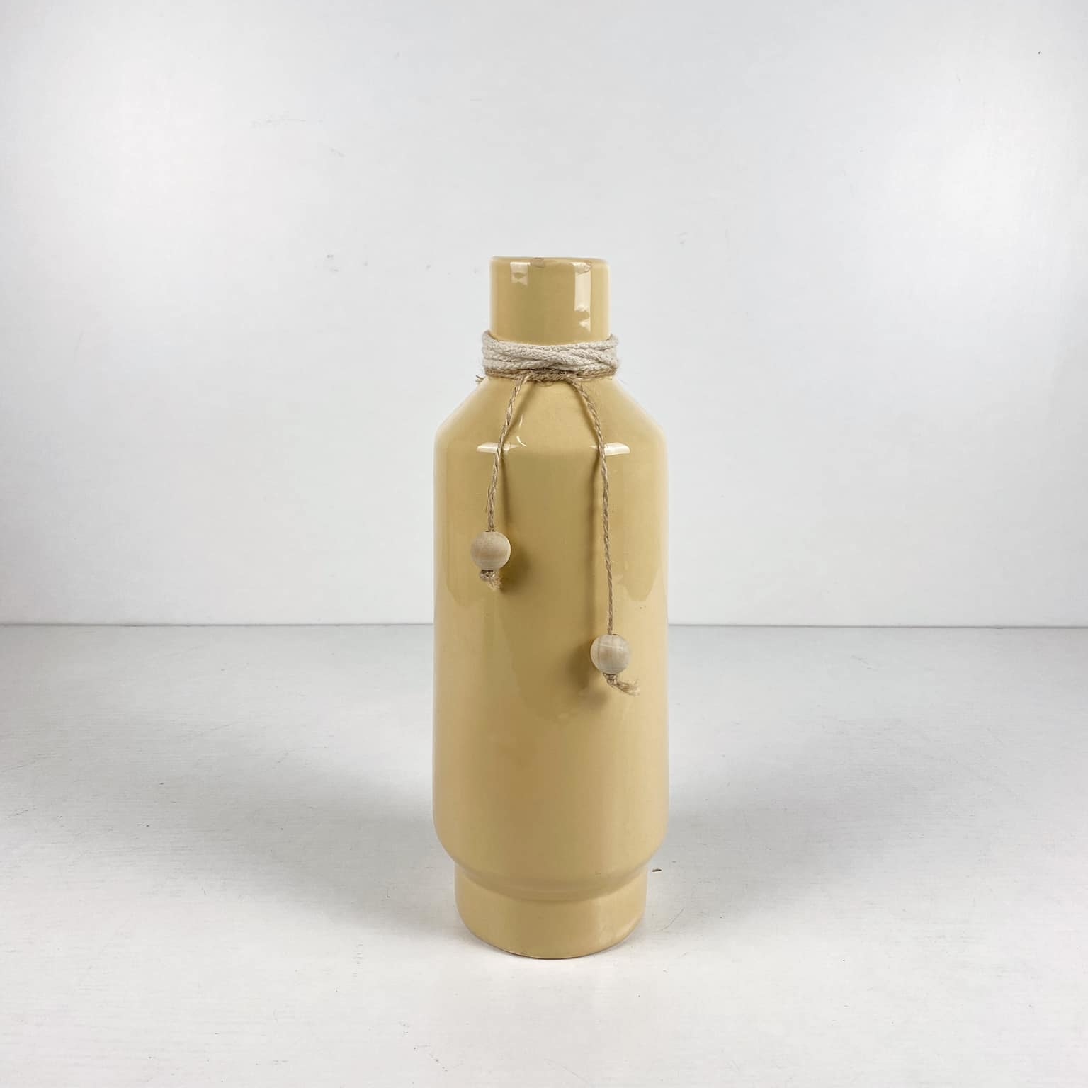 Ваза беж кераміка VA-264