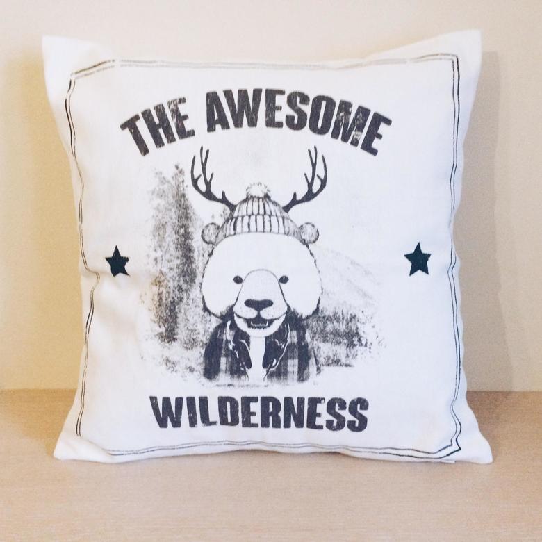 Подушка декоративна ведмідь PW-048