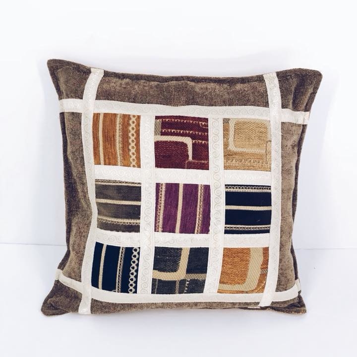 Подушка декоративна печворк PW-095