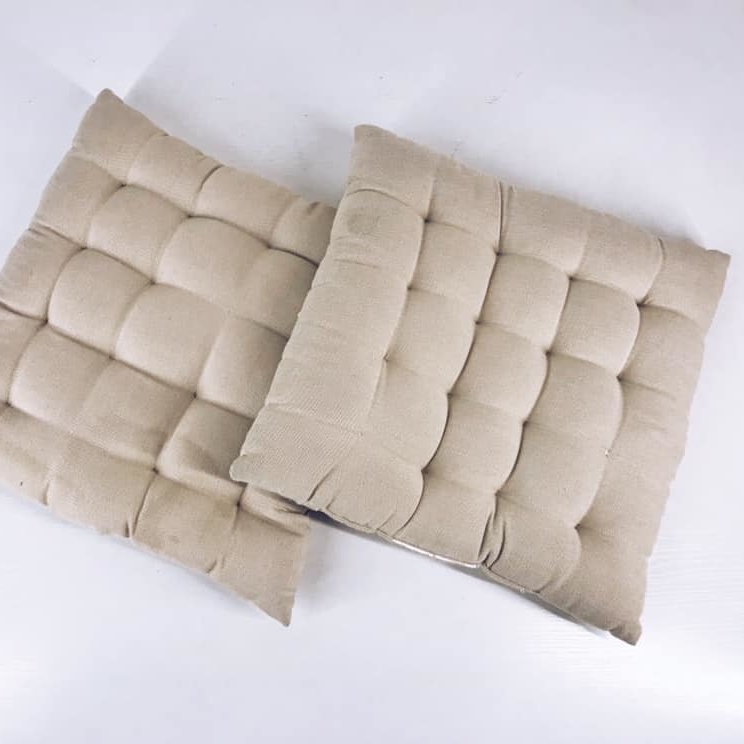 Подушка для сидіння стьобана беж PW-217