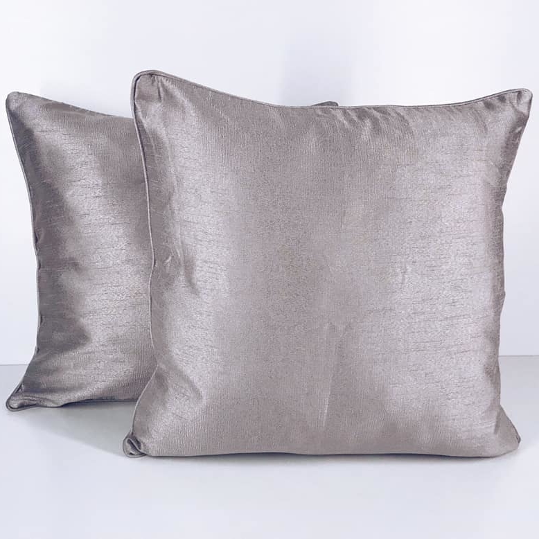 Подушка декоративна з кантом  беж PW-212