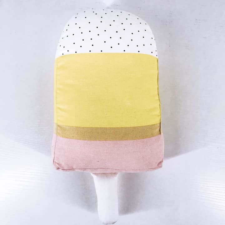 Подушка декоративна морозиво велюр PW-235