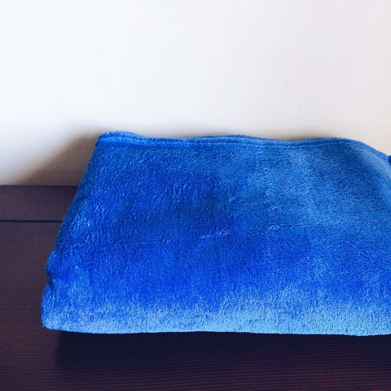 Плед яскраво-синій WR-024