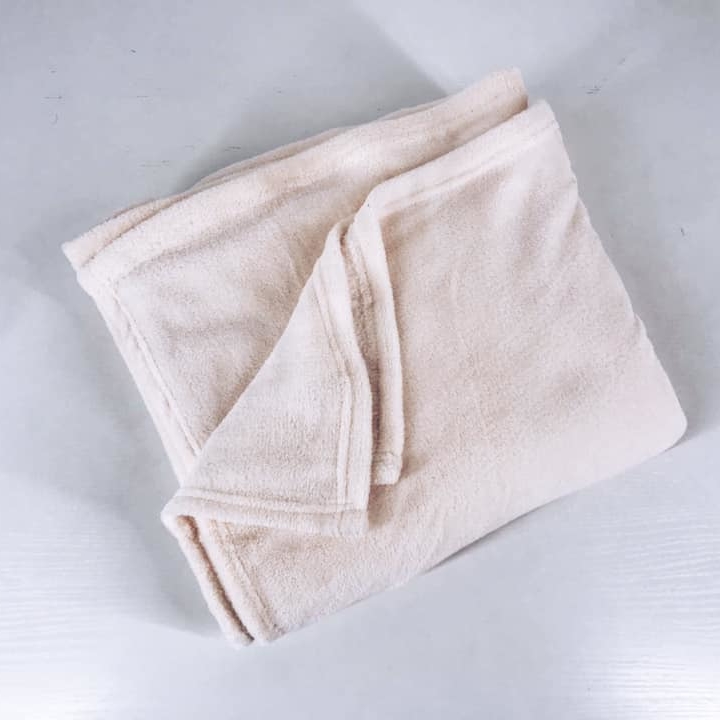 Плед фліс беж WR-053