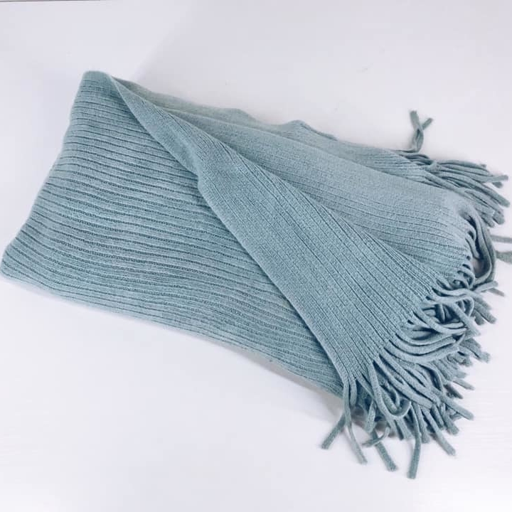 Плед рубчик св-блакитний WR-047