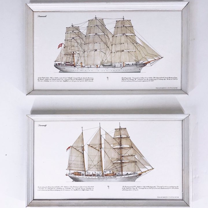 Малюнок Корабель в рамкі AR-356
