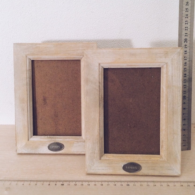 Рамка дерево металевий жетон AR-029