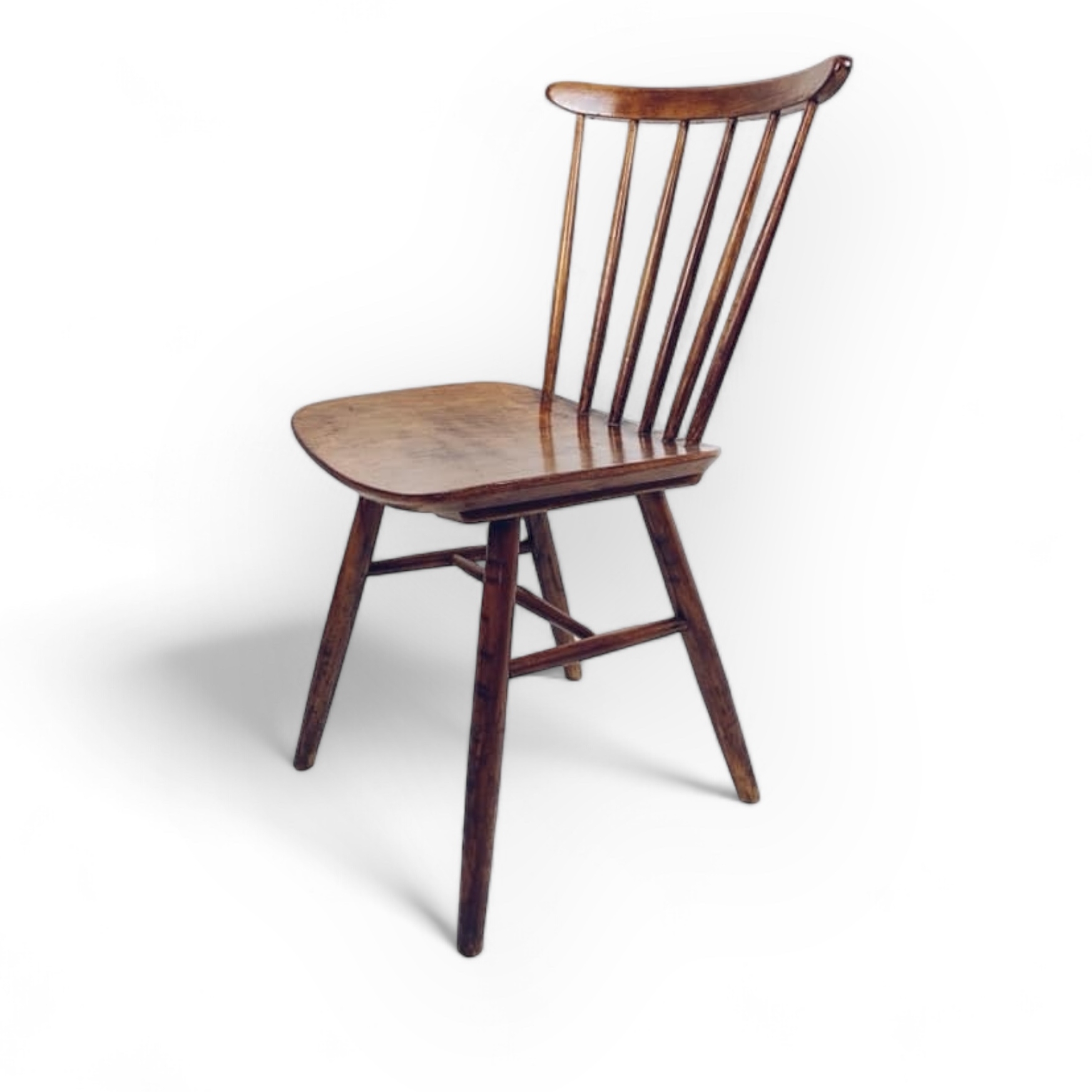 Стілець скандинавський темне дерево ST-097