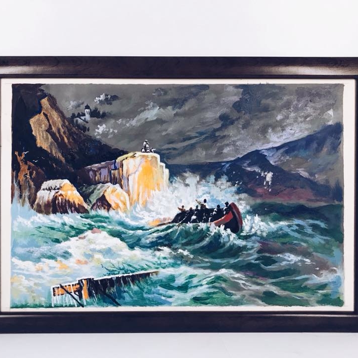 Репродукція Штормове море в рамкі AR-291