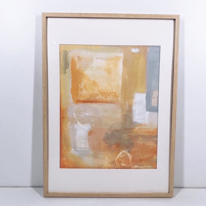 Абстрактний живопис 8 в рамкі з паспарту AR-368
