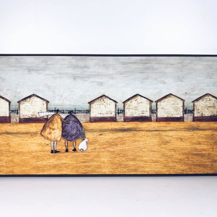 Пейзаж Пляжні будиночки живопис AR-441