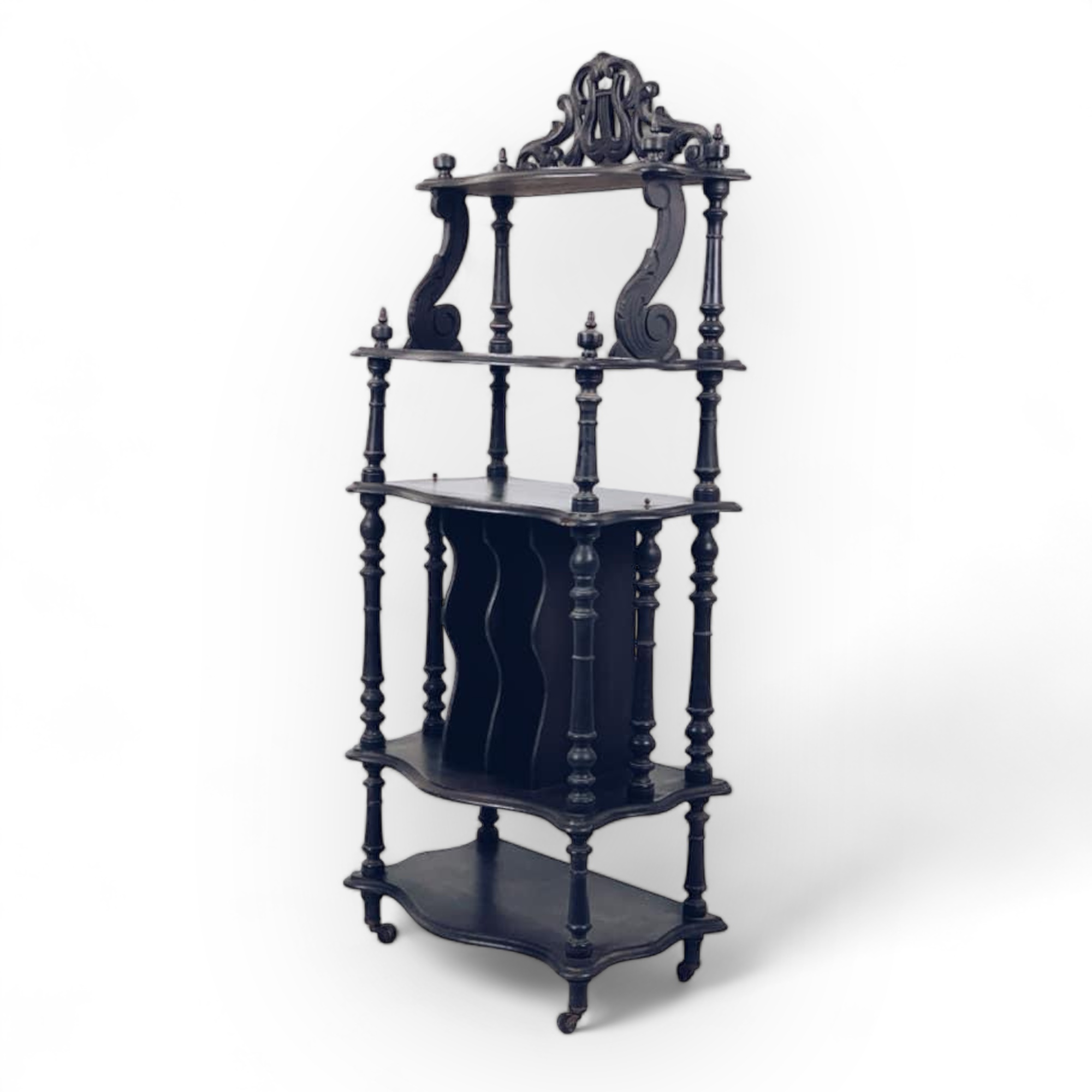 Етажерка для нот старовинна, дерево SR-053