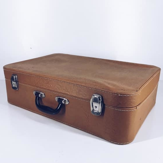 Валіза вінтаж коричнева VL-041