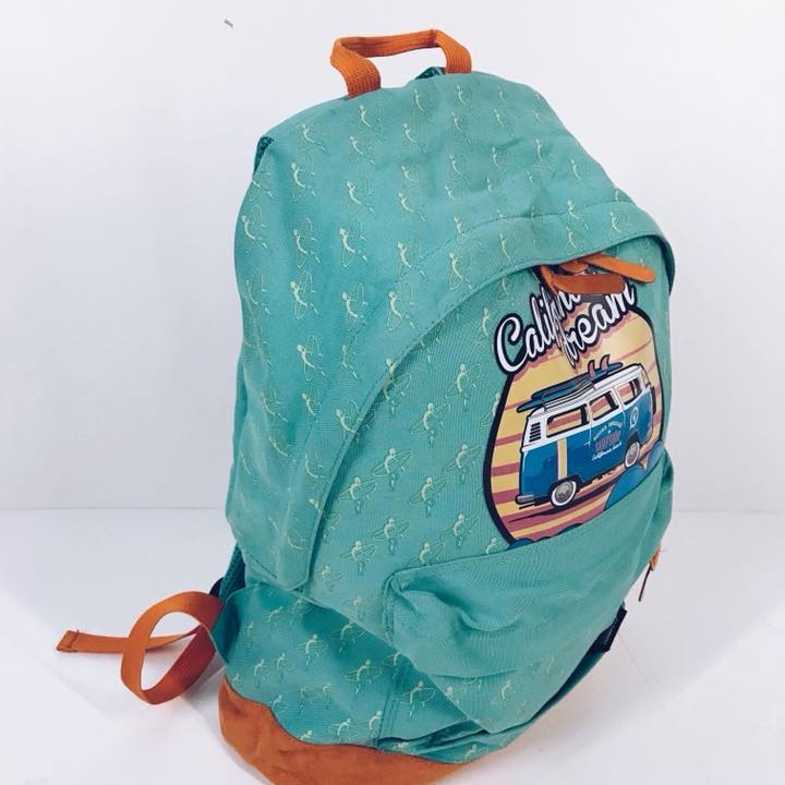 Рюкзак міський бірюзовий/оранж MB-011