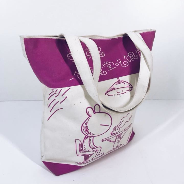 Сумка жіноча білий/маджента MB-020