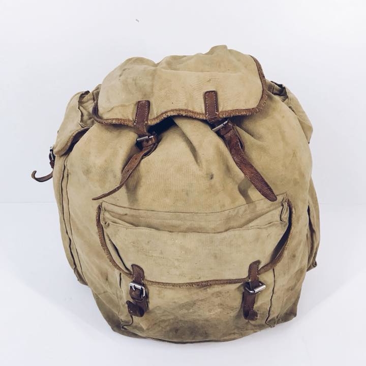 Рюкзак туристичний старий охра MB-022
