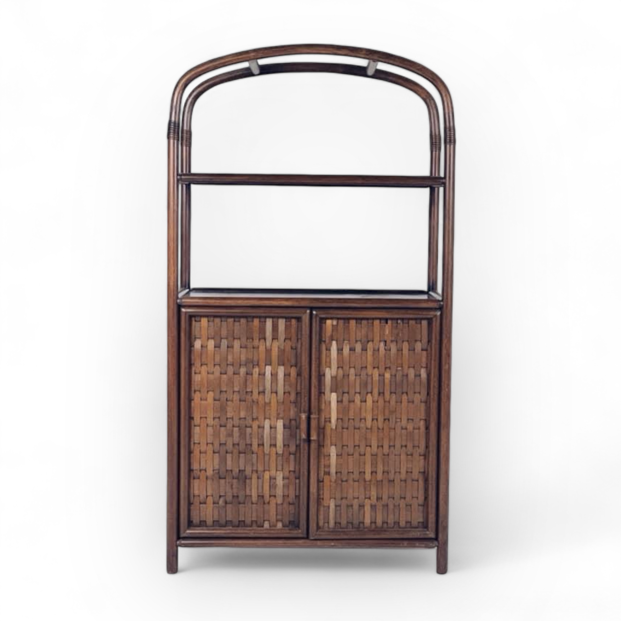 Етажерка з тумбою ротанг вінтаж SR-055