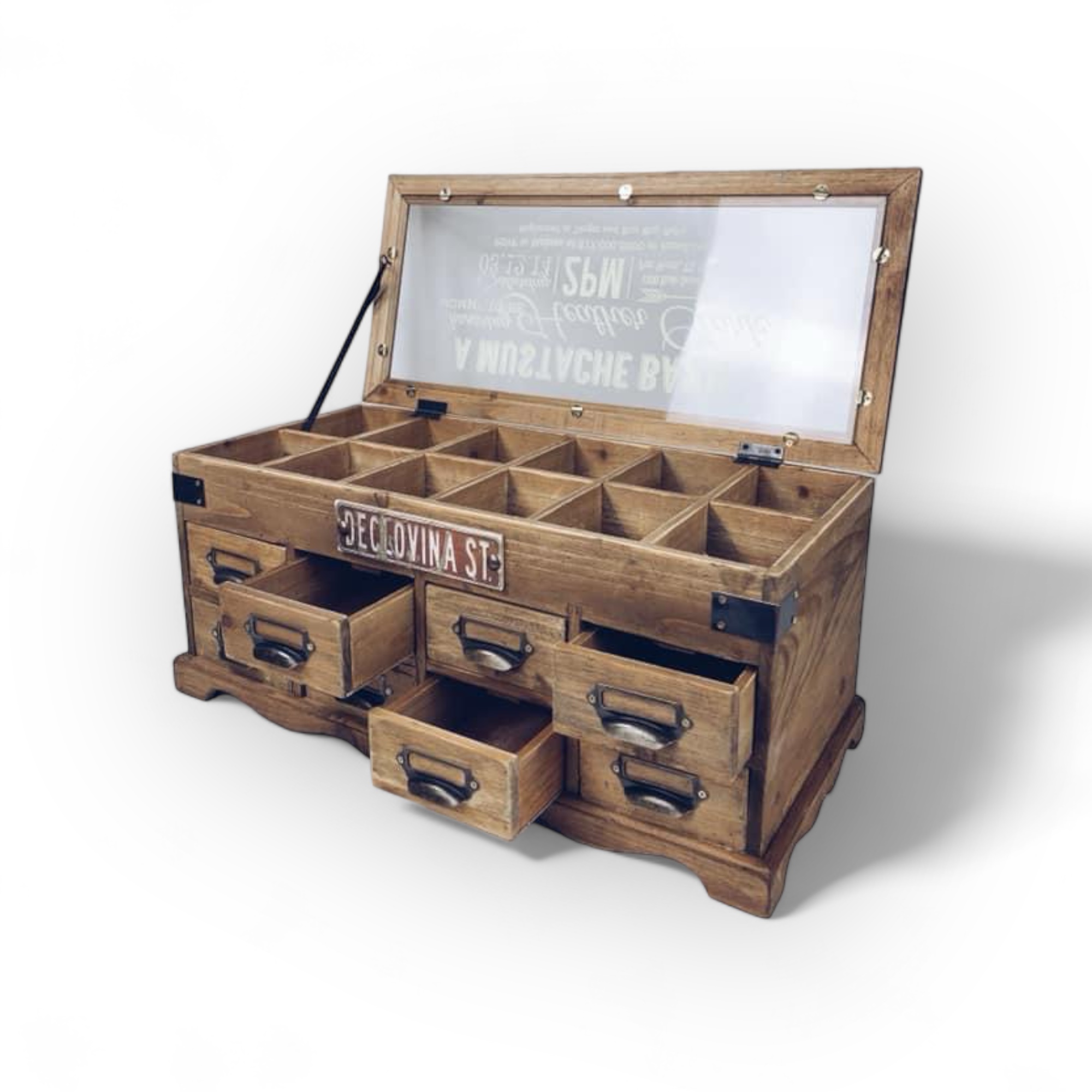 Комод-скриня мал колекціонера дерево CB-046