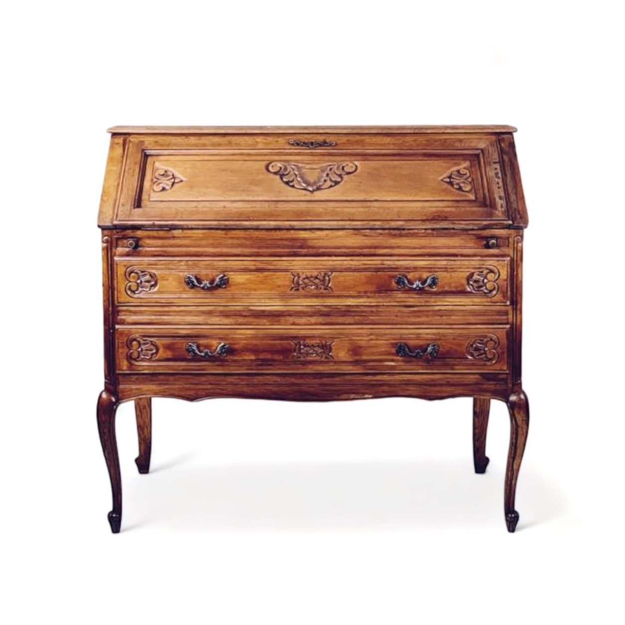 Секретер вінтаж з різбленням TB-709