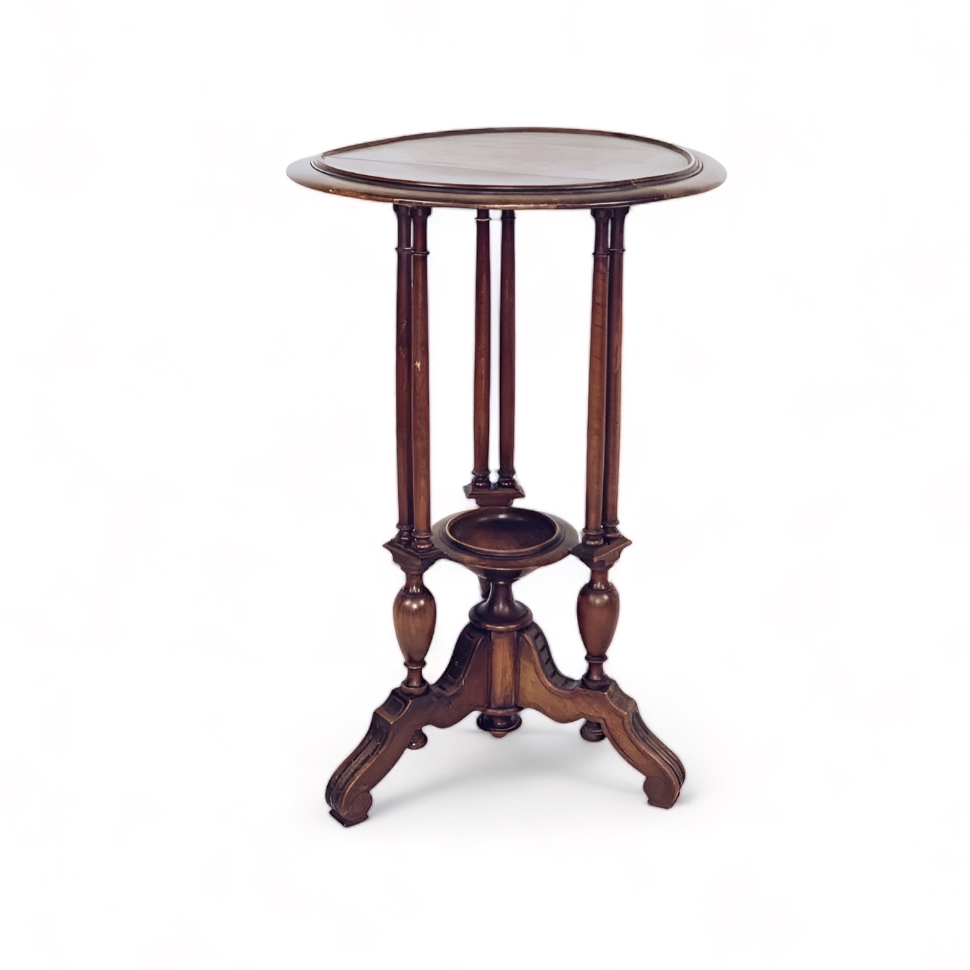 Столик-підставка на різблених ніжках вінтаж TB-817