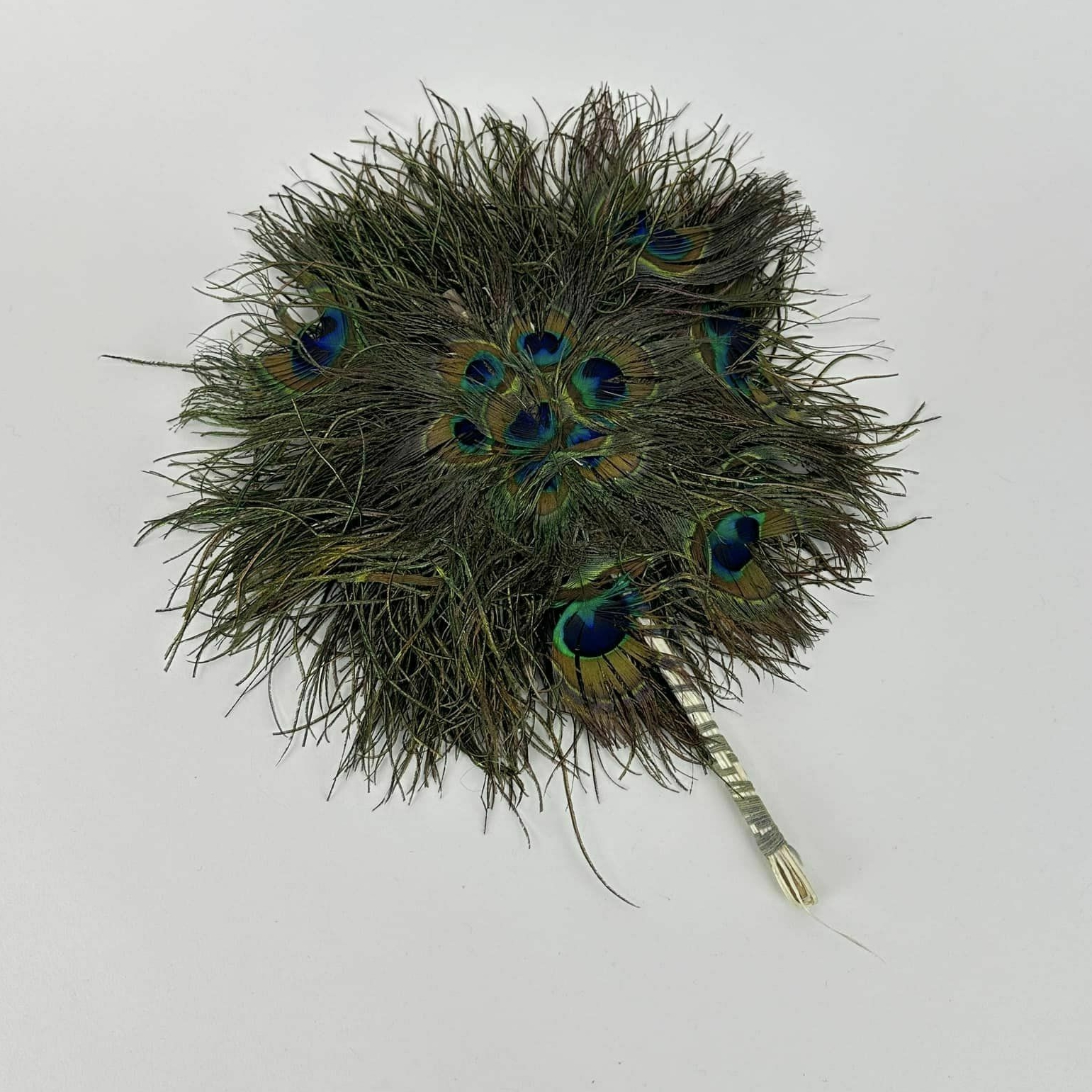 Віяло з пір'я павліна