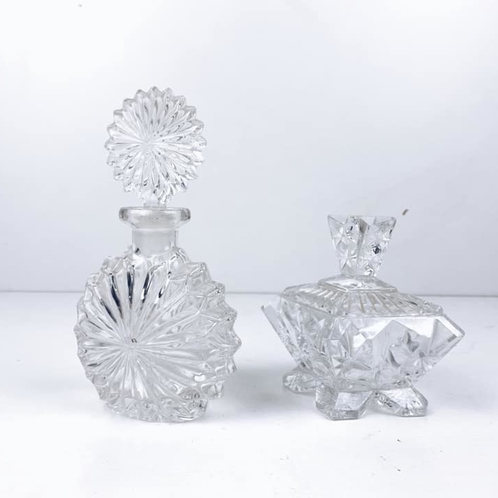 Флакон для парфумів вінтаж кришталь BR-024