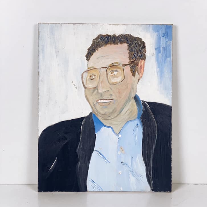 Портрет чоловіка в окулярах живопис AR-563