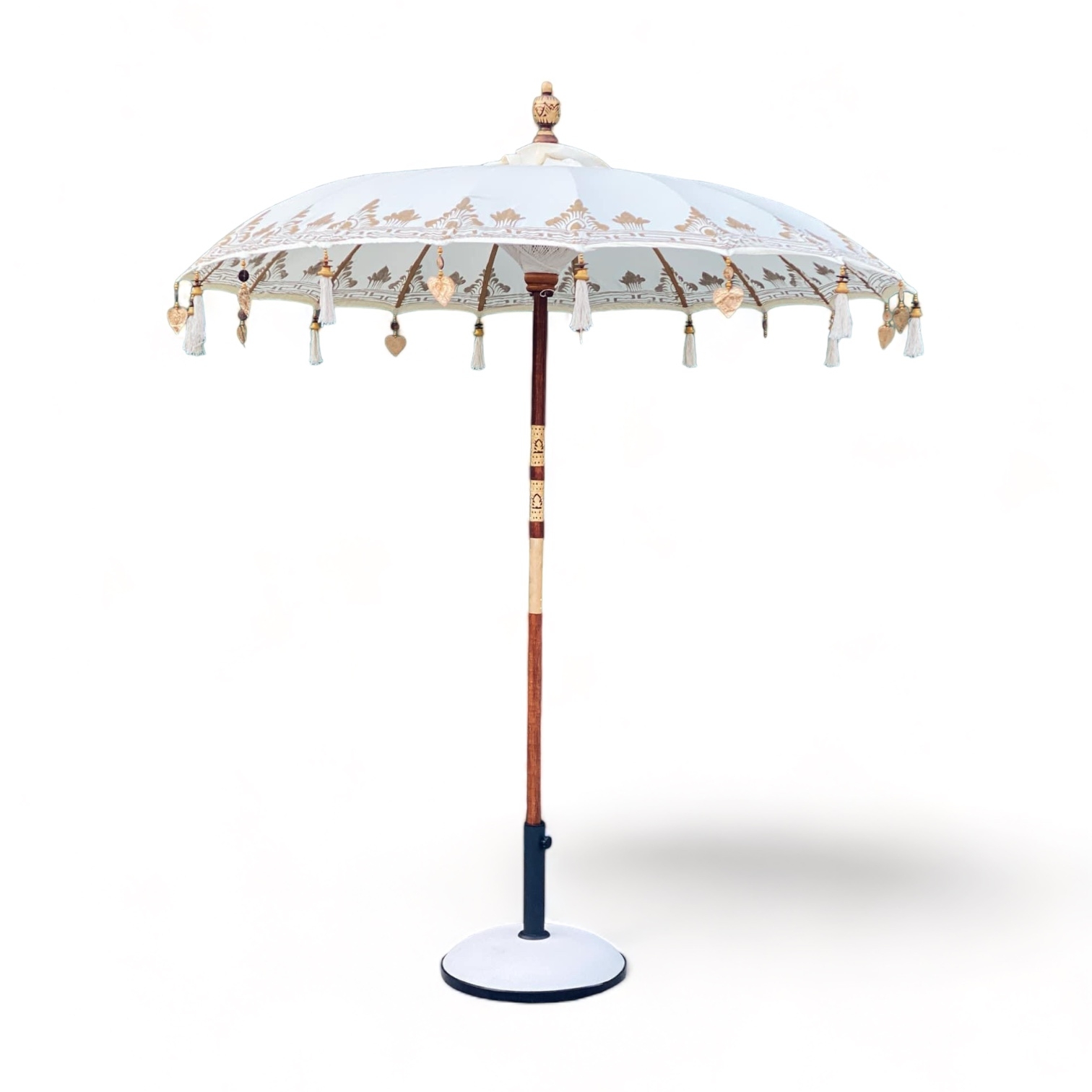 Парасоль орієнтальний великий білий