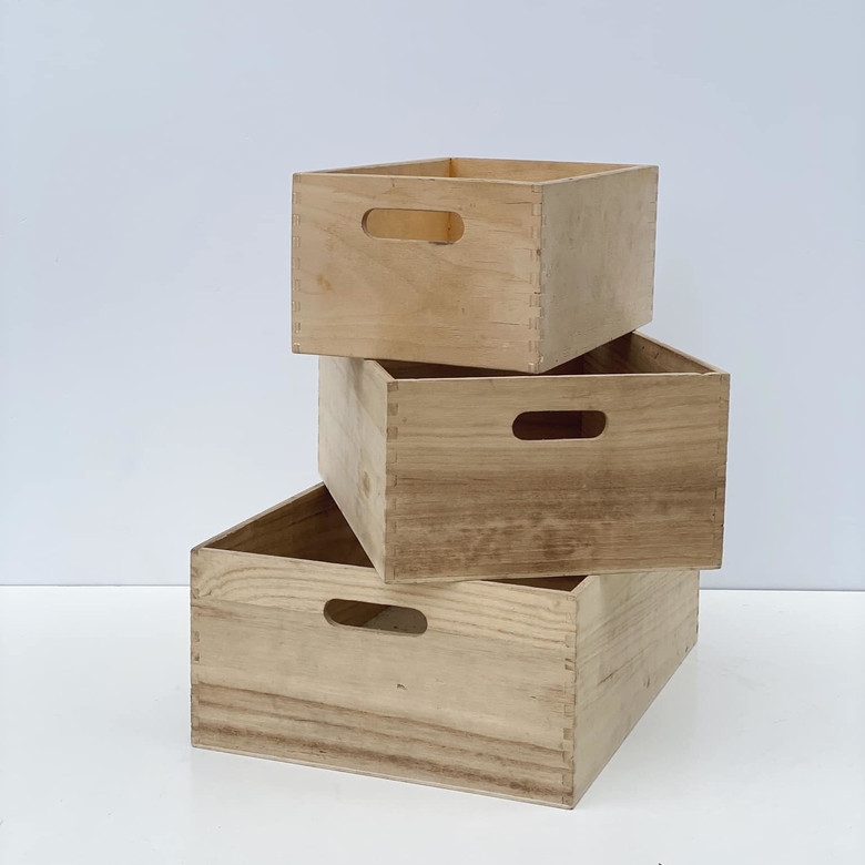 Ящик №14 з прорізними ручками, фанера