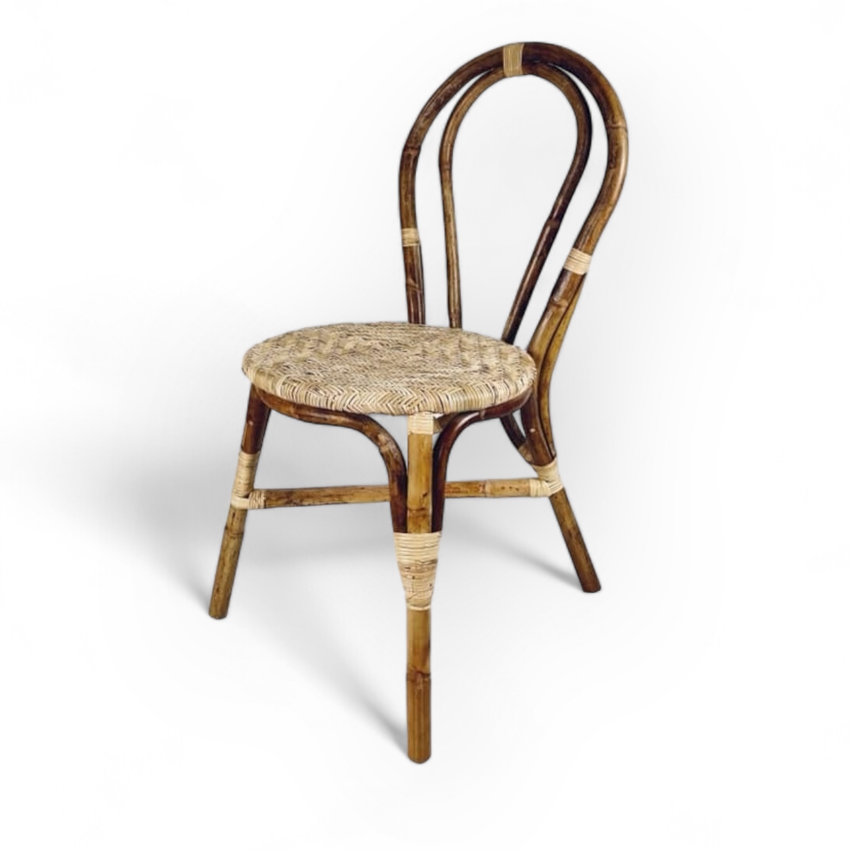 Стілець обідній ротанг/плетіння ST-100