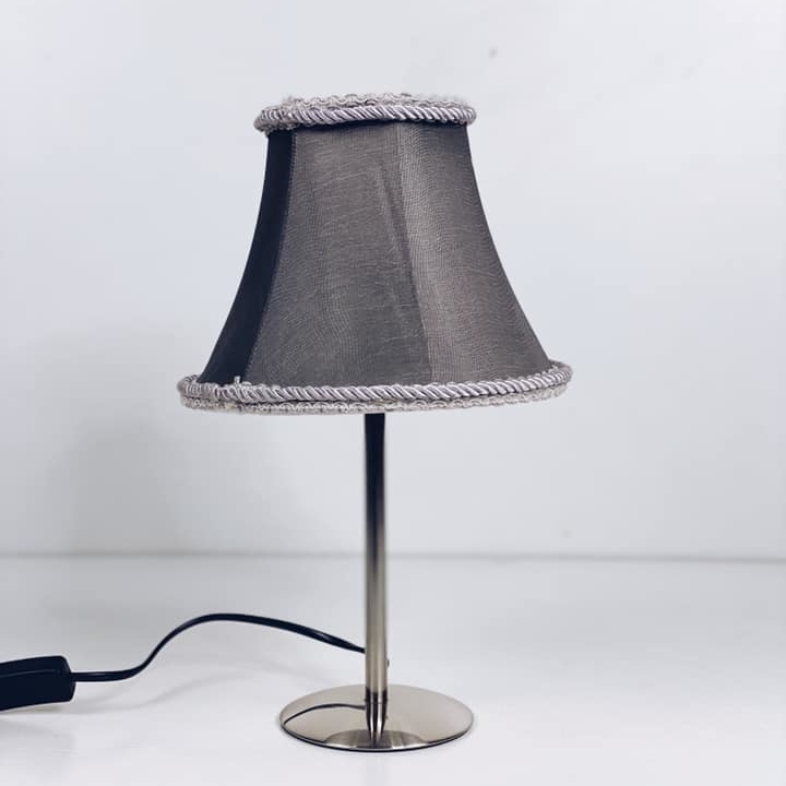 Лампа вінтаж сірий абажур LT-170