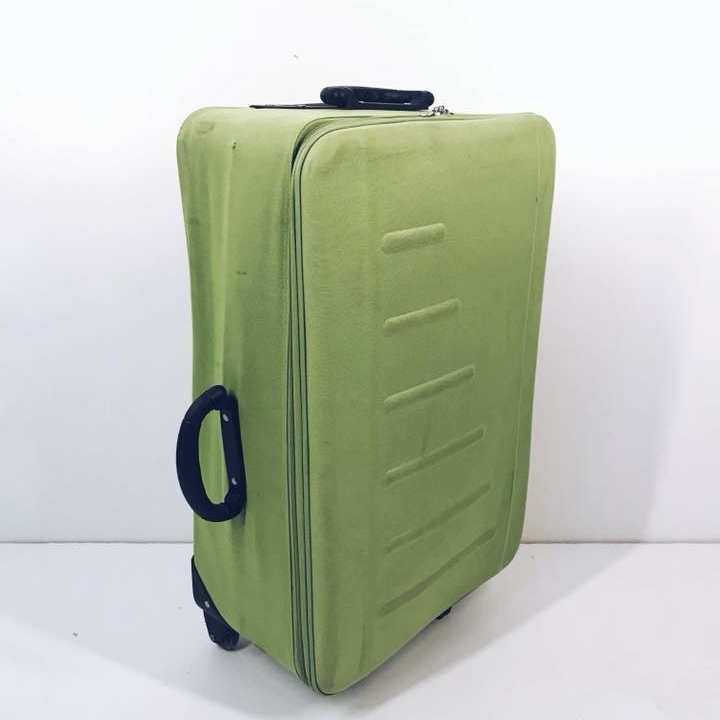 Валіза велика текстиль св-зелений ML-021
