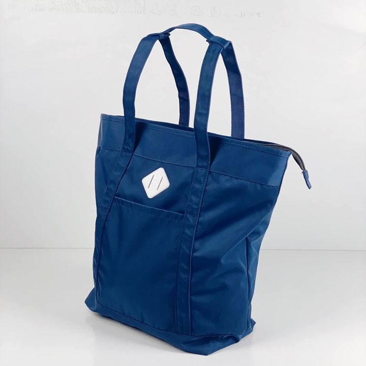 Сумка-шопер синя з 2 ручками MB-065