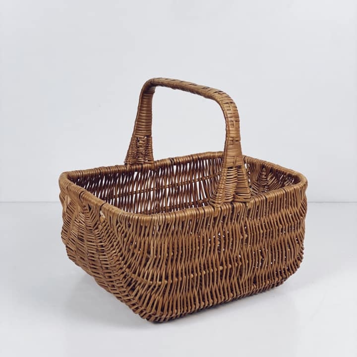Кошик плетений з 1 ручкою лоза BA-110