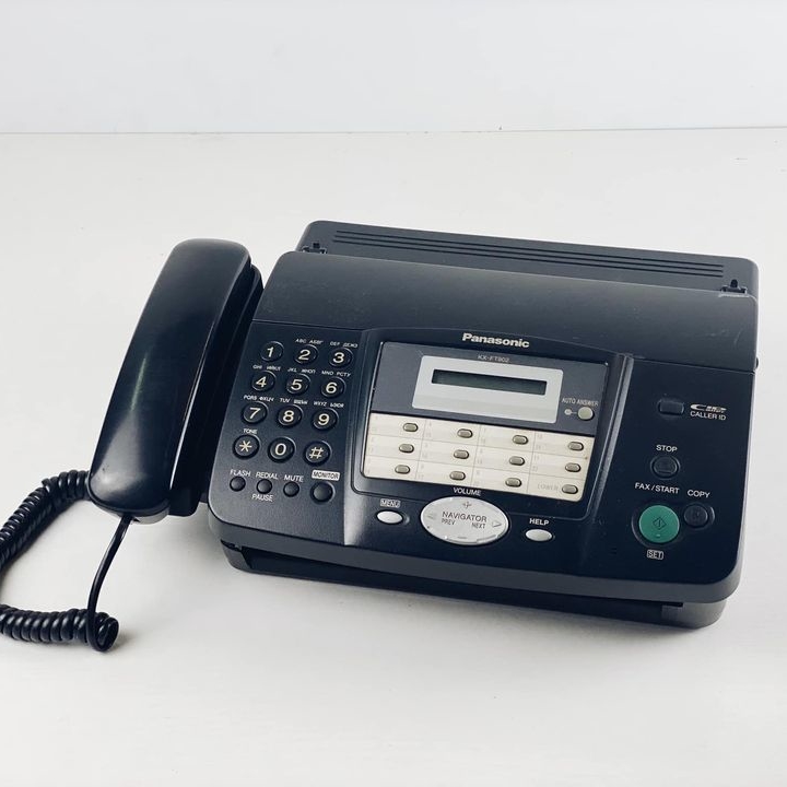 Телефон-факс чорний Panasonic PH-068