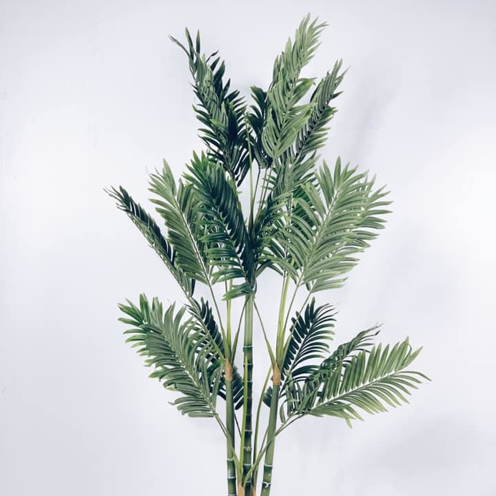 Пальма каскадна (Хамідорея) штучна 160 у чорному вазоні FW-121