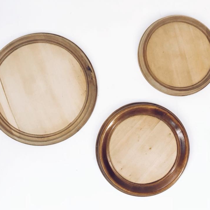 Рамка кругла дерево AR-325