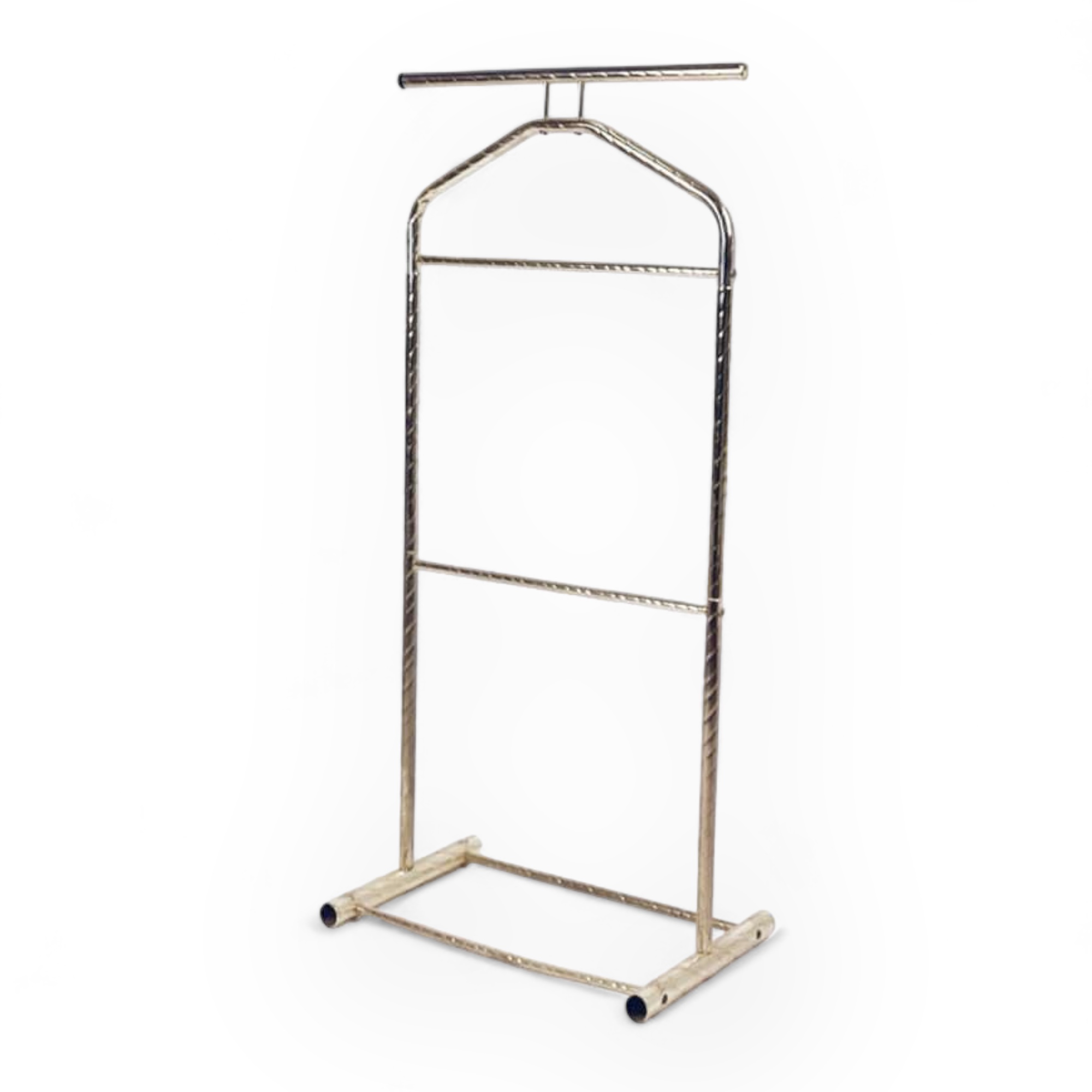 Вішалка для костюму підлогова вінтаж метал золото