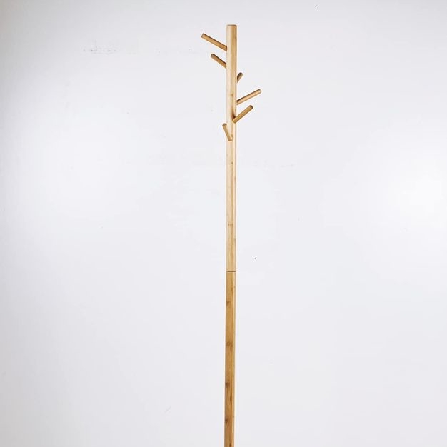 Вішак підлоговий дерево/мдф білий 5